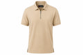 Ferovive Beige Zipped Polo T-Shirt