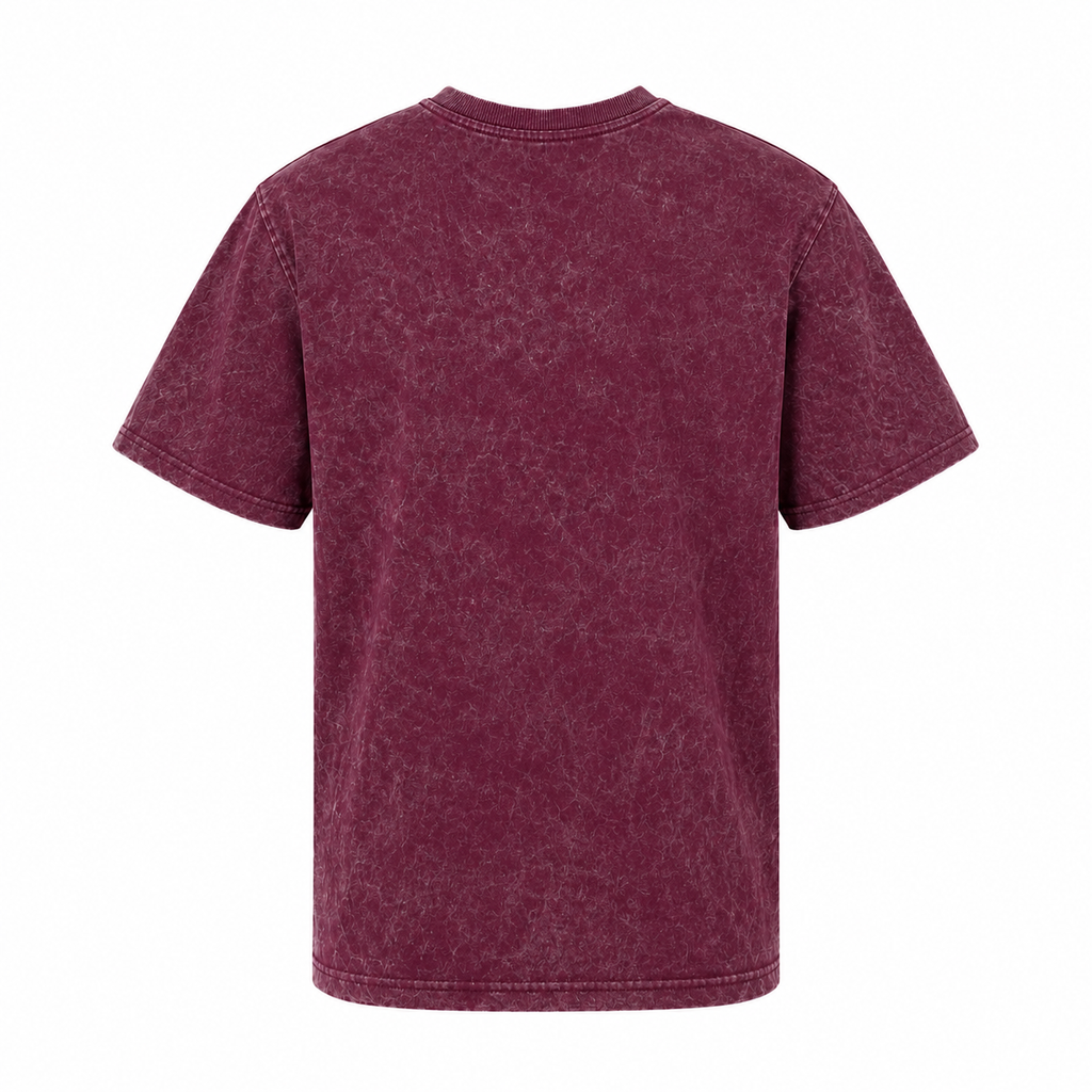 Opticwash plain (maroon) Oversized