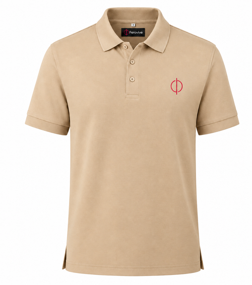 Casual Polo in Beige – Soft Everyday Cotton Polo