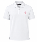 Premium Polo Zipped | White - Your New Wardrobe Essential