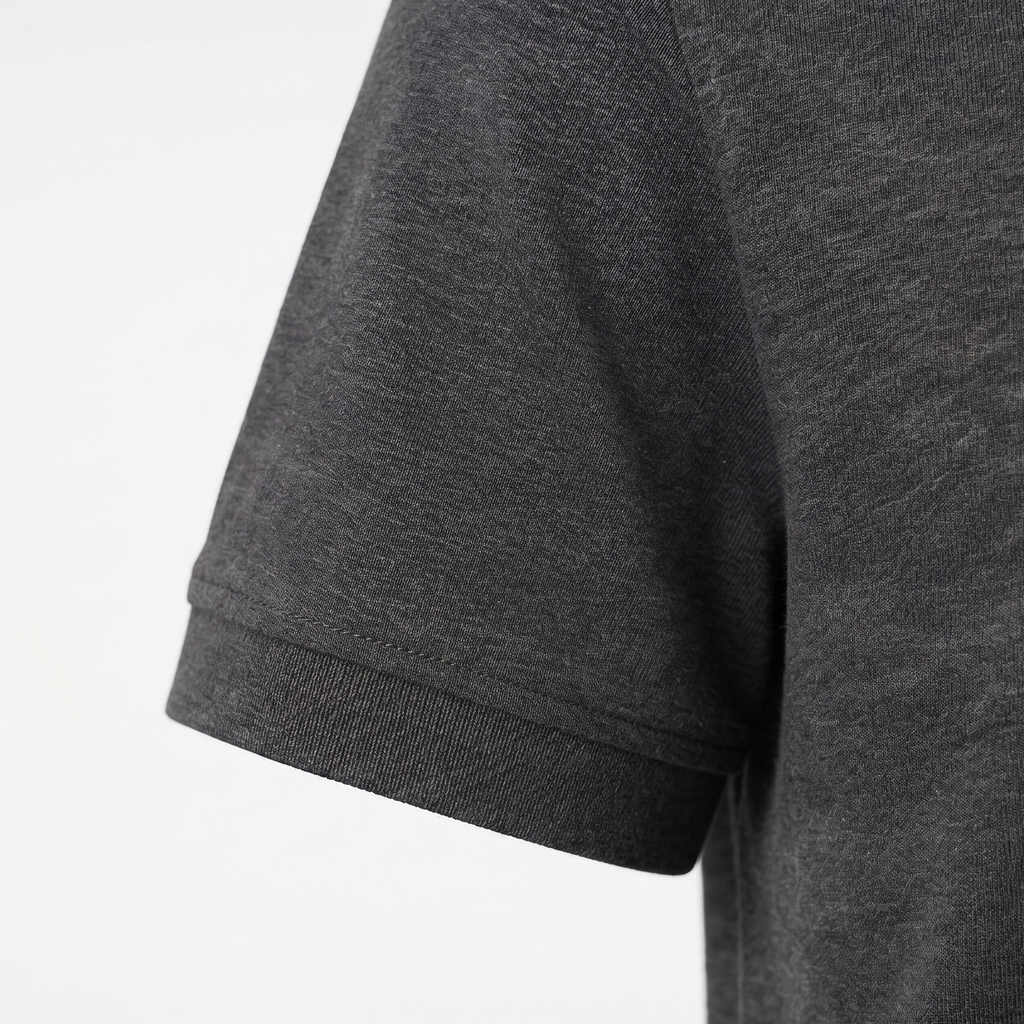 Ferovive casual polo t-shirt in grey