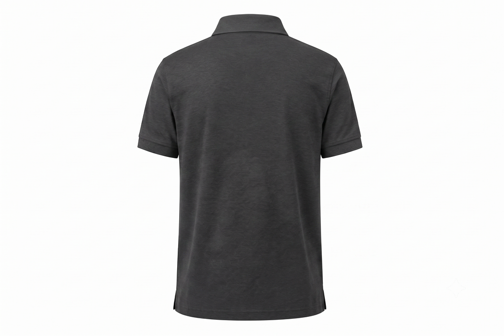 Ferovive casual polo t-shirt in grey