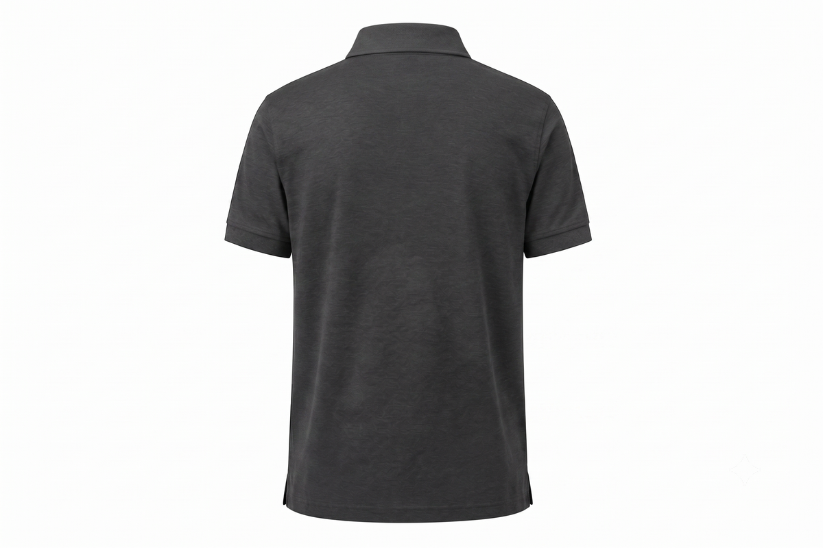 Ferovive casual polo t-shirt in grey