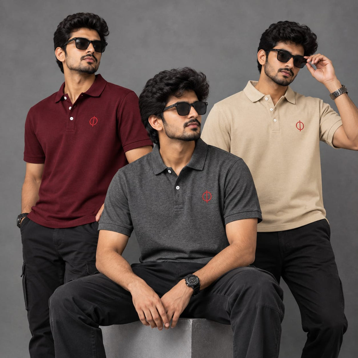 Polo combo zip 3@1099