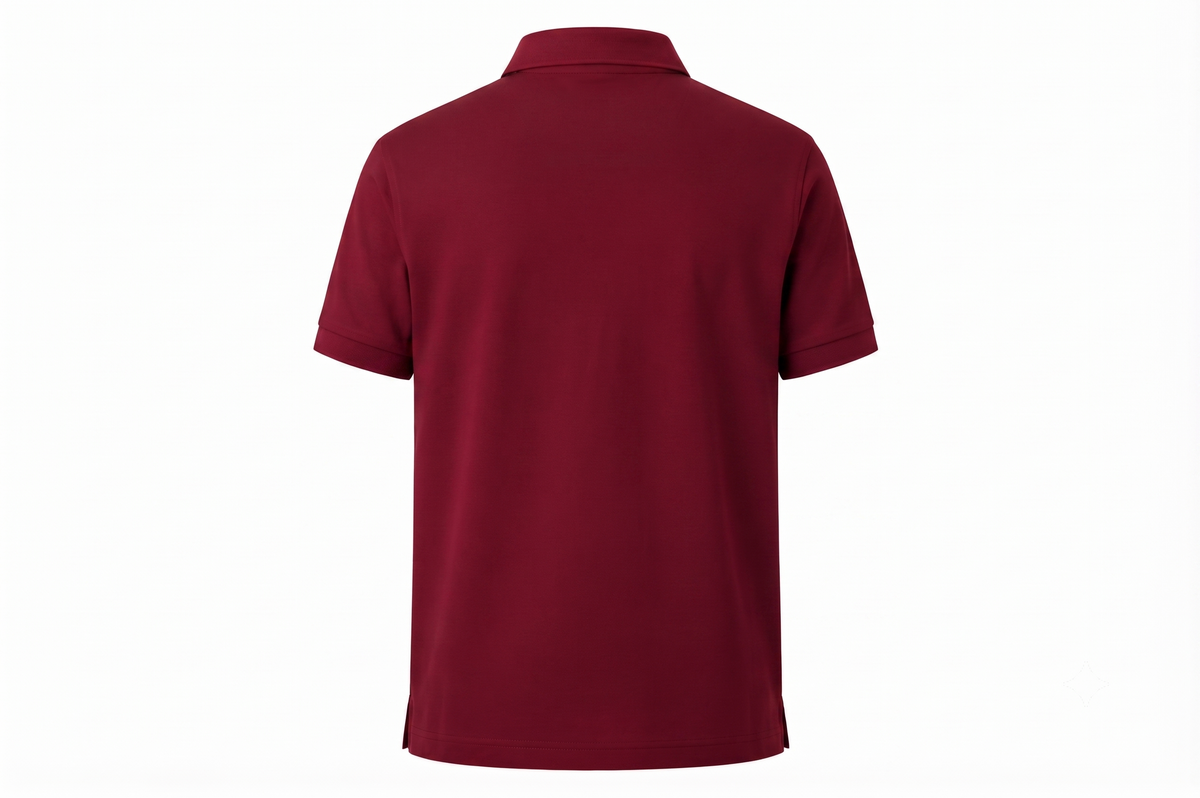 Ferovive polo t-shirt in maroon